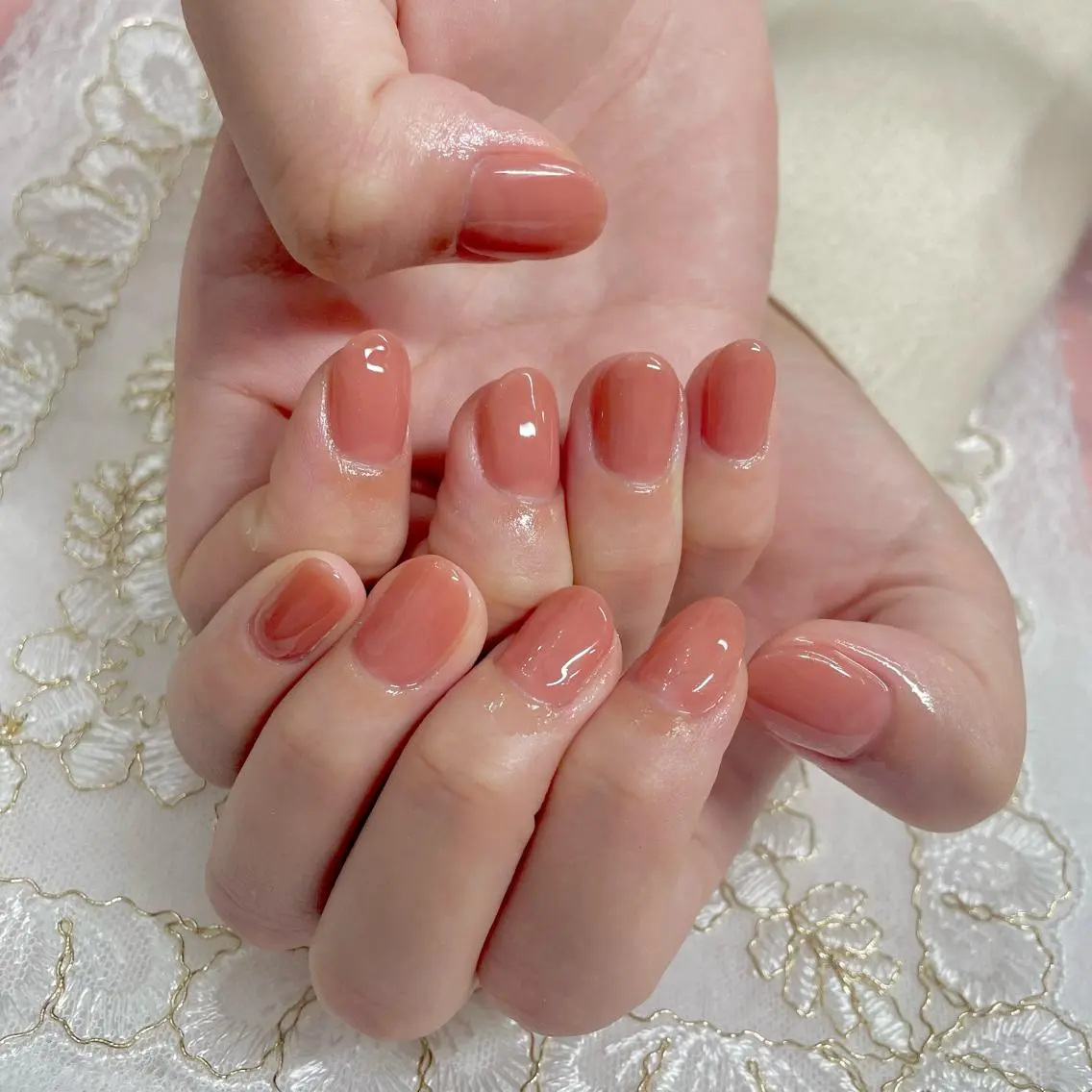 ネイル アートネイル オーロラネイル ジェルネイル 持ち込み ニュアンスネイル J terrace Nailのネイルデザイン