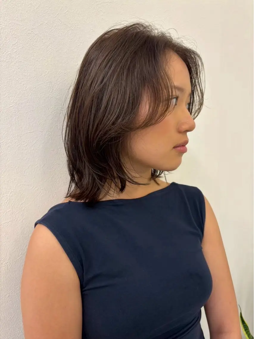 カラー 🩷透明感&艶 カラーRINKA🩷のヘアスタイル