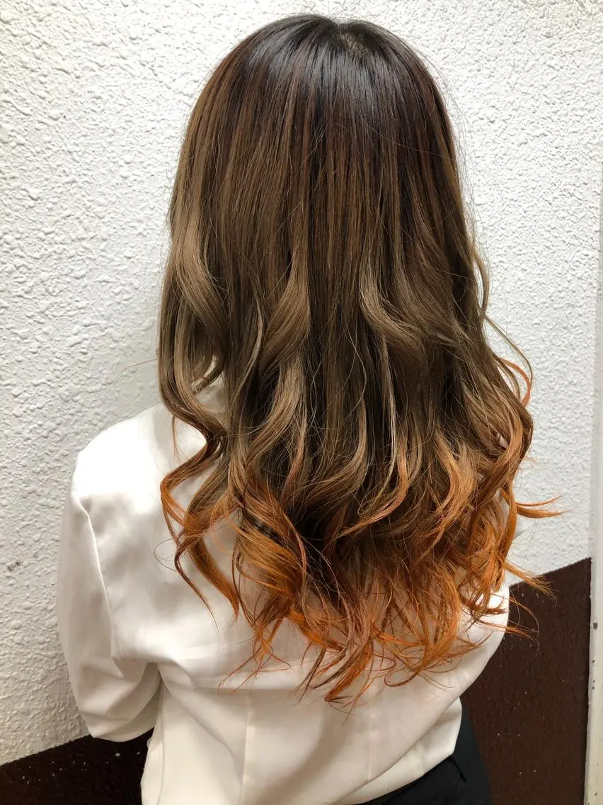 似合わせカットカラー炭スパ♪11000円→8900円ロング料金別途の写真