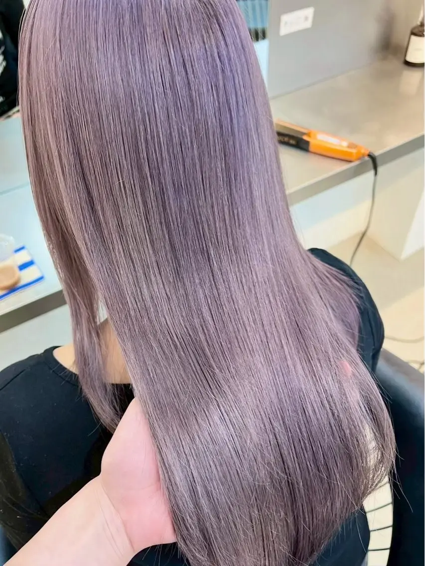 ロング カラー ヘアカラー うる艶カラー 🪐💫serenaのヘアスタイル