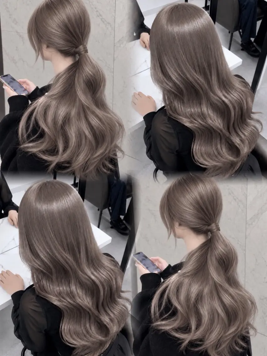 セミロング カラー 🦋透明感カラー✖️ 髪質改善🦋光希のヘアスタイル