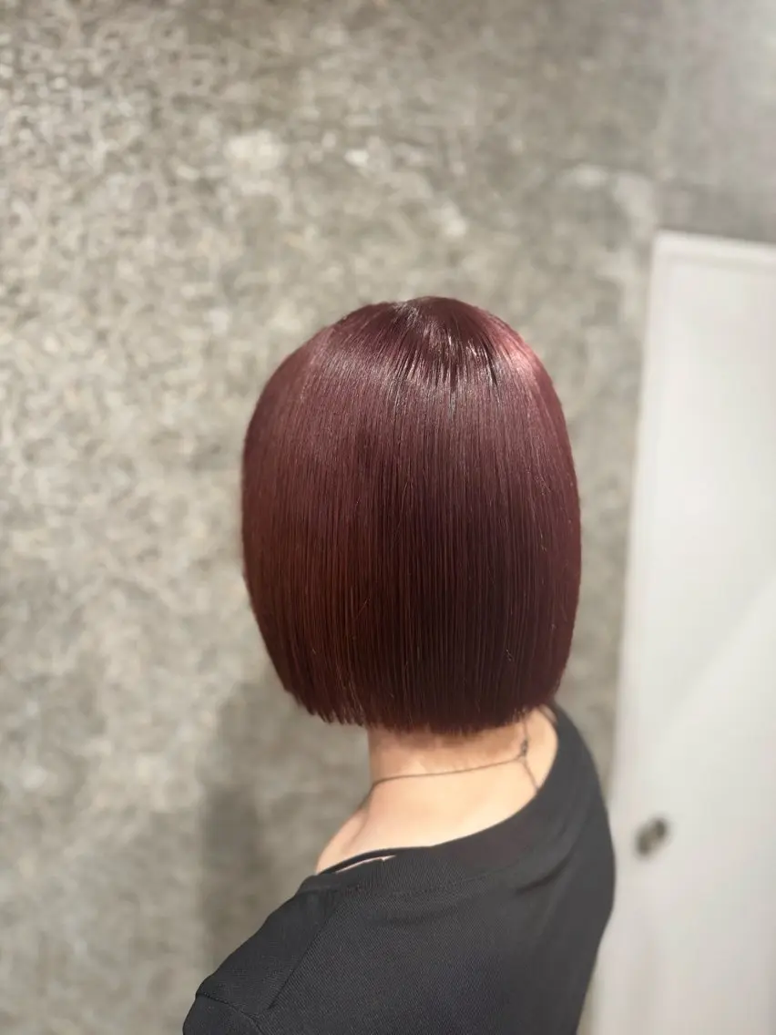 ショート ボブ カット ヘアカラー 🦋 misaki🦋のヘアスタイル