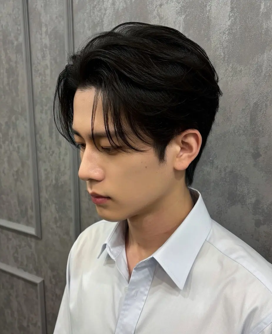 【フェザーパーマ】メンズカット+フェザーパーマ🧑‍🦱の写真