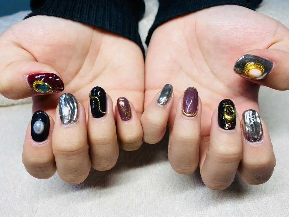 ネイル ニュアンスネイル ハンドネイル nail salon "a"のネイルデザイン