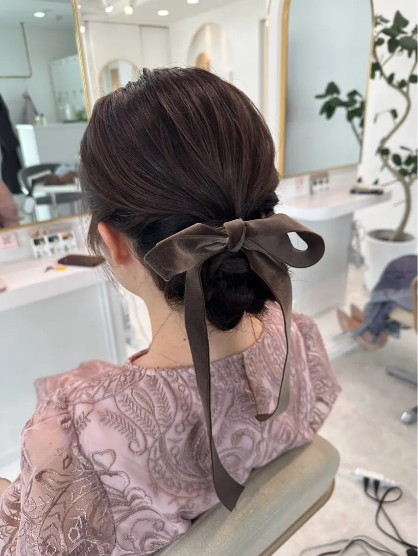 ヘアアレンジ lemiie riseのヘアスタイル