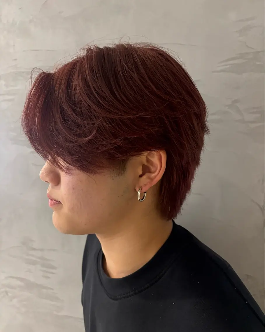 メンズ カット KAREN（ému） 伏見/カットモデルのヘアスタイル