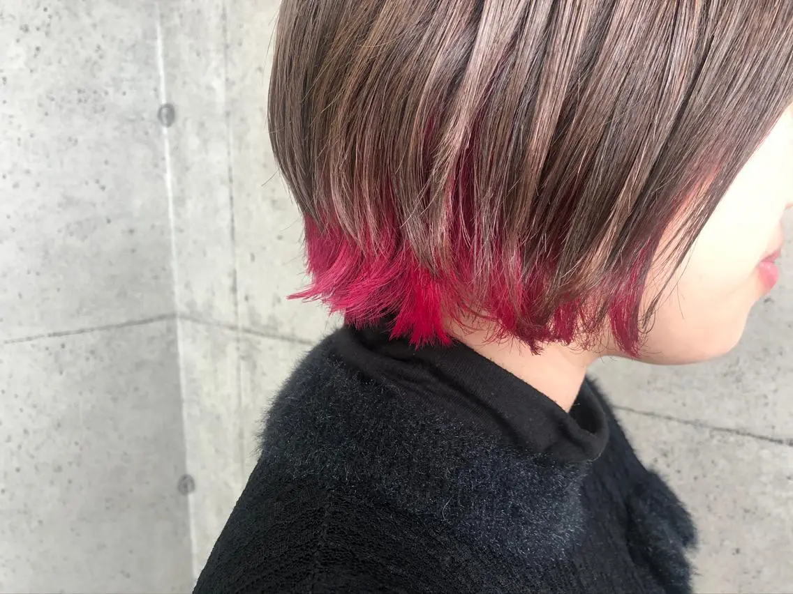 カラー おん眉美容師eMu✄ yuka‪🤍のヘアスタイル