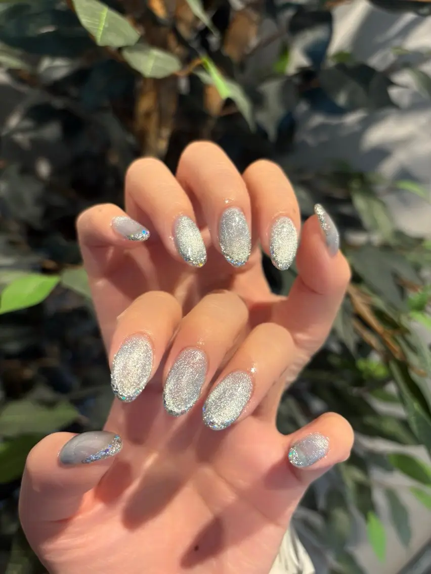 ネイル フレンチネイル ガラスフレンチ マグネットネイル ハンドネイル well nailのネイルデザイン