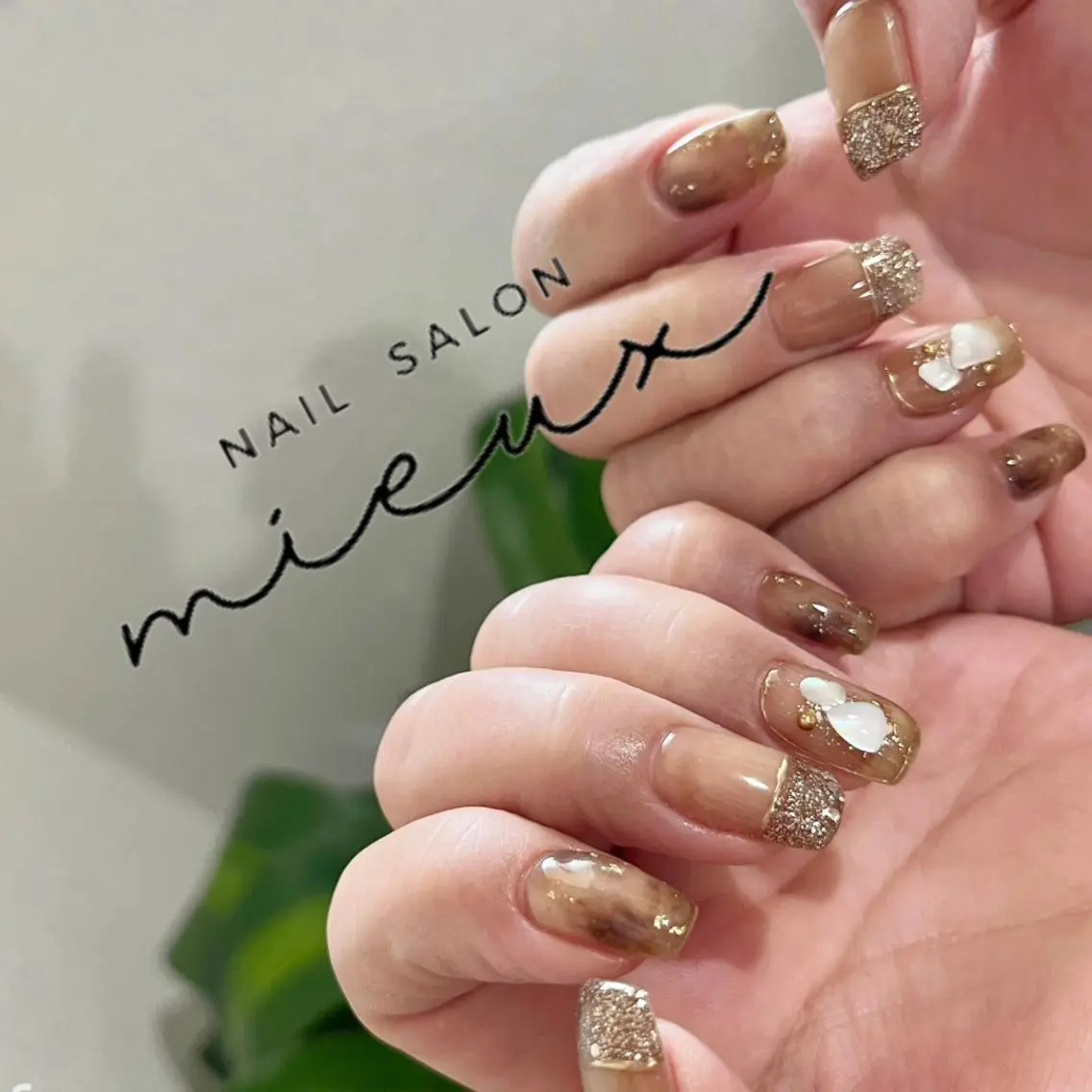 ネイル ハンドネイル nailsalon mieuxのネイルデザイン