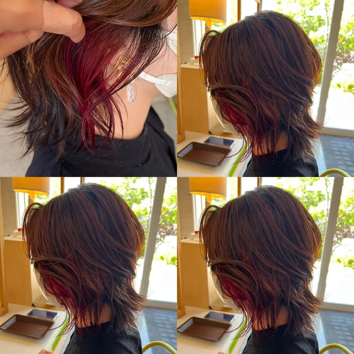 カラー インナーカラー ピンクカラー ヘアカラー 🌻井上 マリー🌻のヘアスタイル
