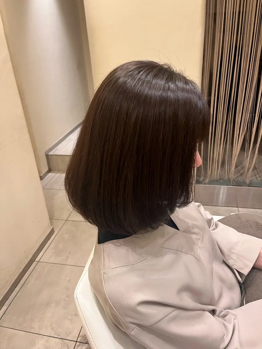 セミロング 柴田 葉月のヘアスタイル