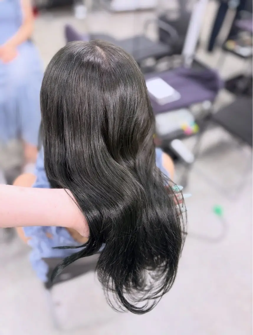 ロング カラー 韓国ヘア/透明感 カラー🎀RUNAのヘアスタイル