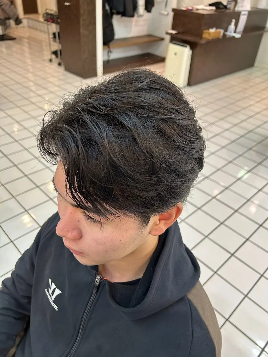 ヘアアレンジ メンズ カラー/ブリーチ モデル募集⭐️龍侑のヘアスタイル