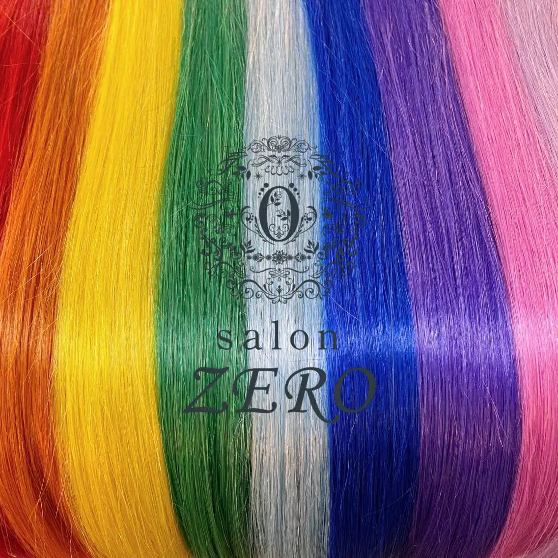 ロング カラー ヘアアレンジ グラデーションカラー エクステ Hair Make Salon ZEROのヘアスタイル