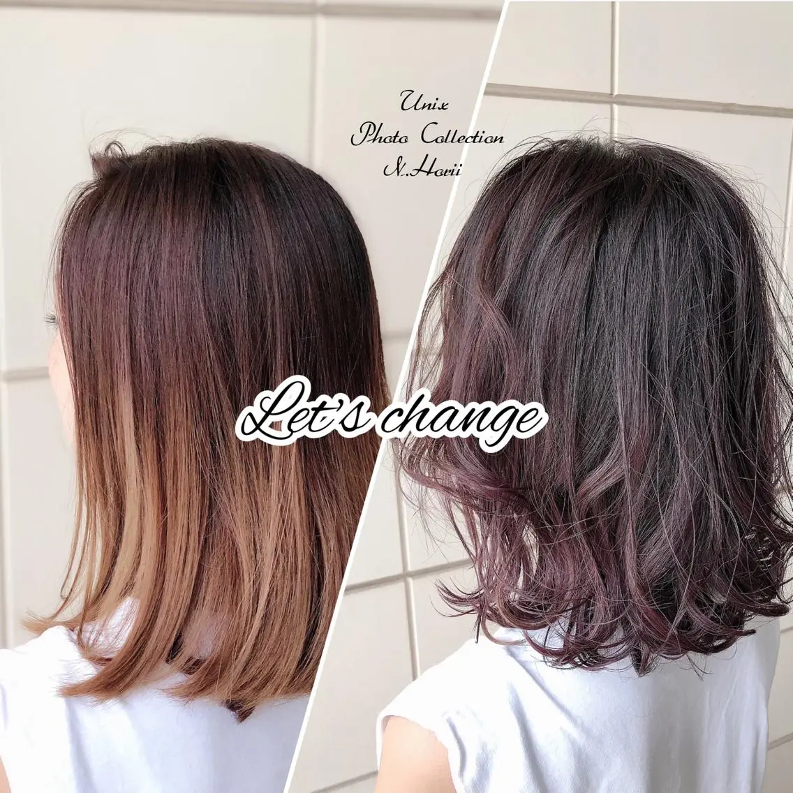 ミディアム カラー ヘアアレンジ UNIX N.horiiのその他イメージ