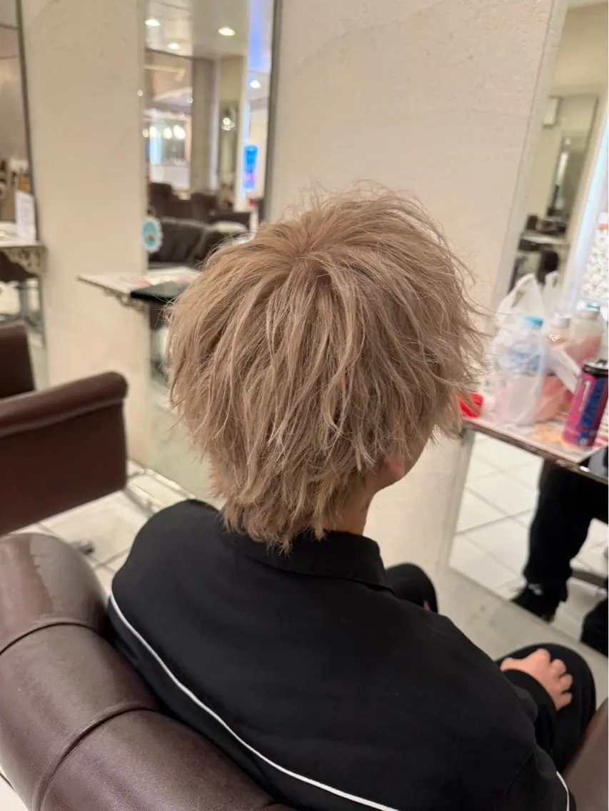 カラー 郡山駅前美容師 熊田 歩夢のヘアスタイル