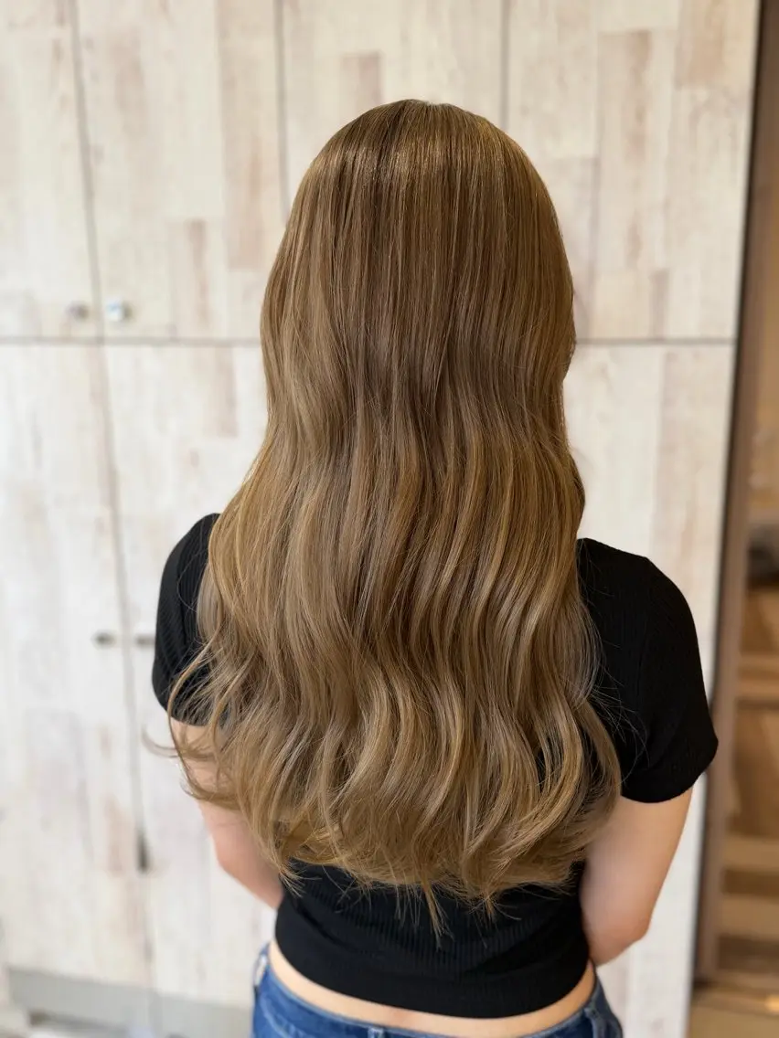 ロング カラー ヘアカラー 仙台×ブリーチ 斎藤相慶のヘアスタイル