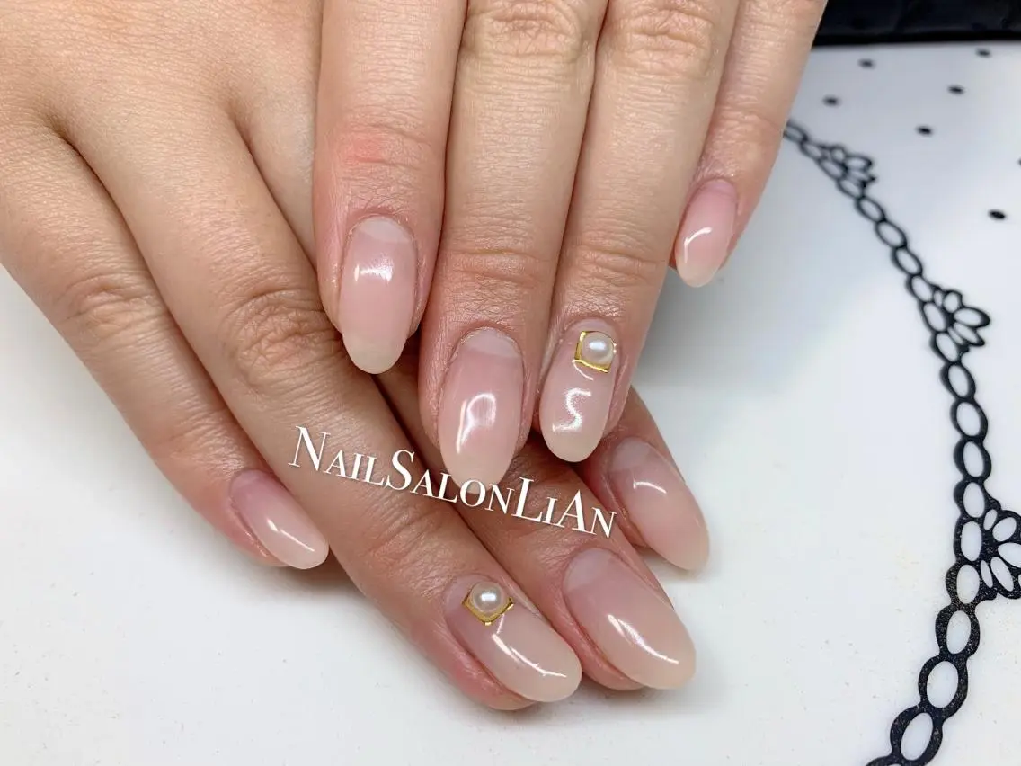 ネイル 持ち込み ハンドネイル NailSalon LiAnのネイルデザイン