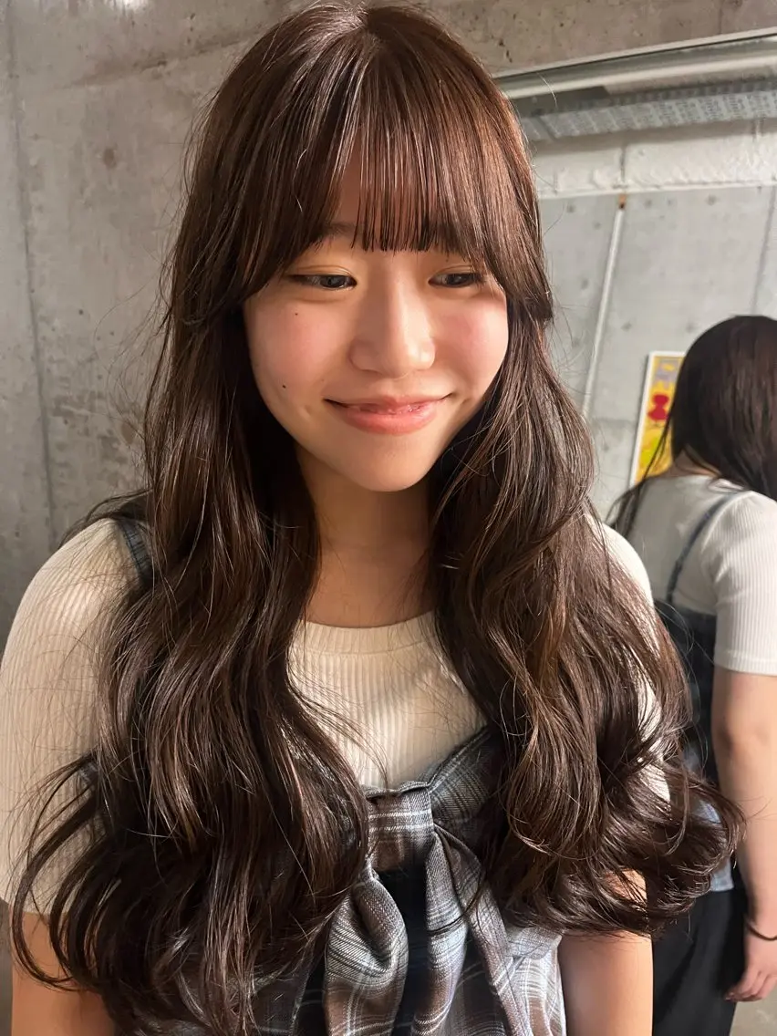 カラー くるみ/ カラーモデル募集中のヘアスタイル