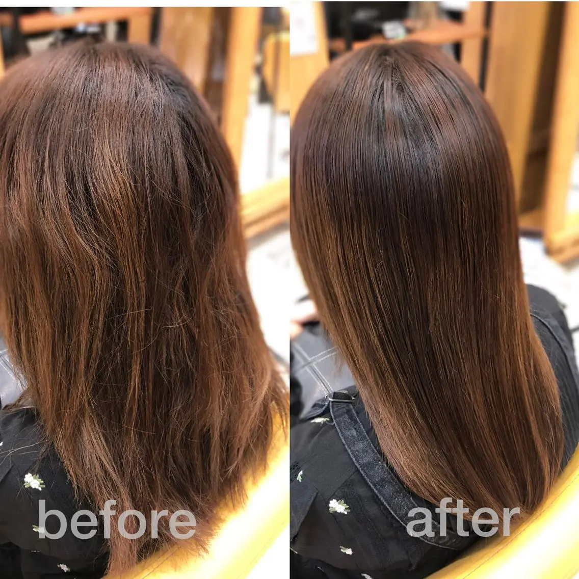 【人気No.2🎉🎉】ブリーチ毛でもかけられるナチュラル縮毛矯正＋カット2️⃣4️⃣歳以下限定⚜️ ロング料金なしの写真