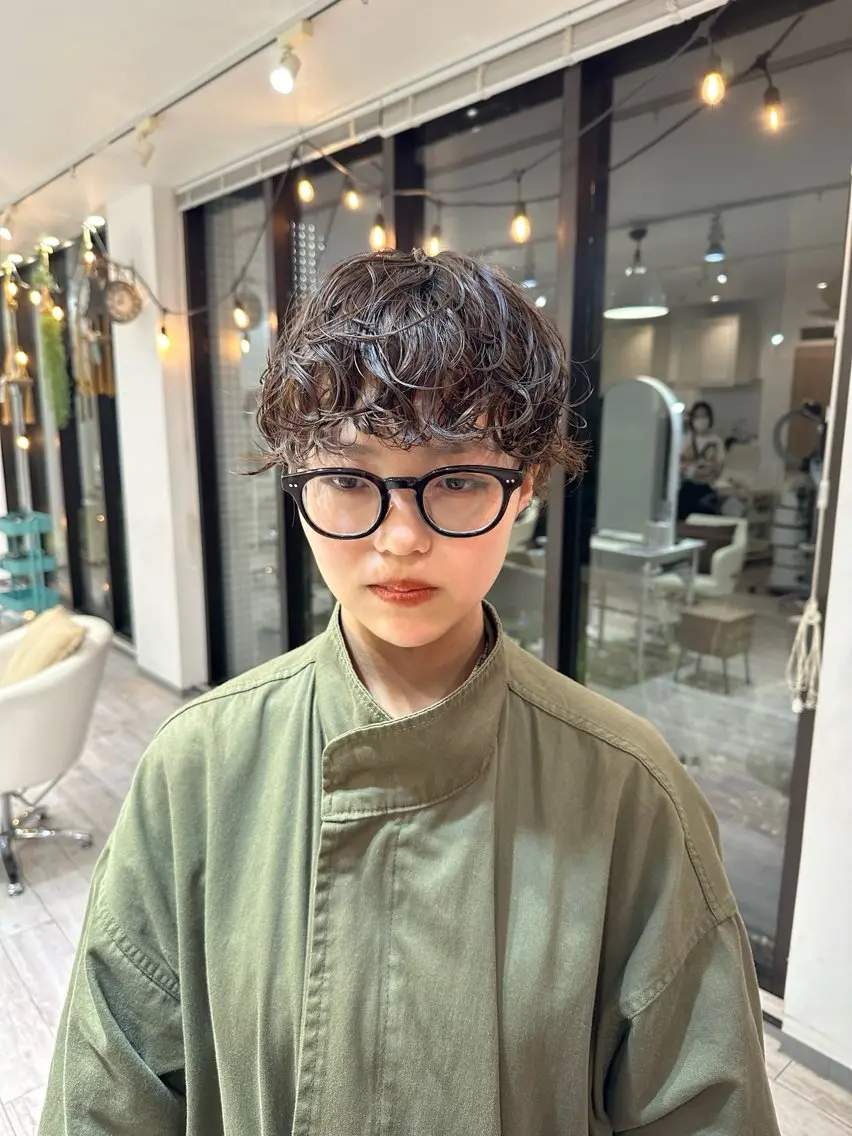 ショート 橋本叶夢/ お洒落hairのヘアスタイル