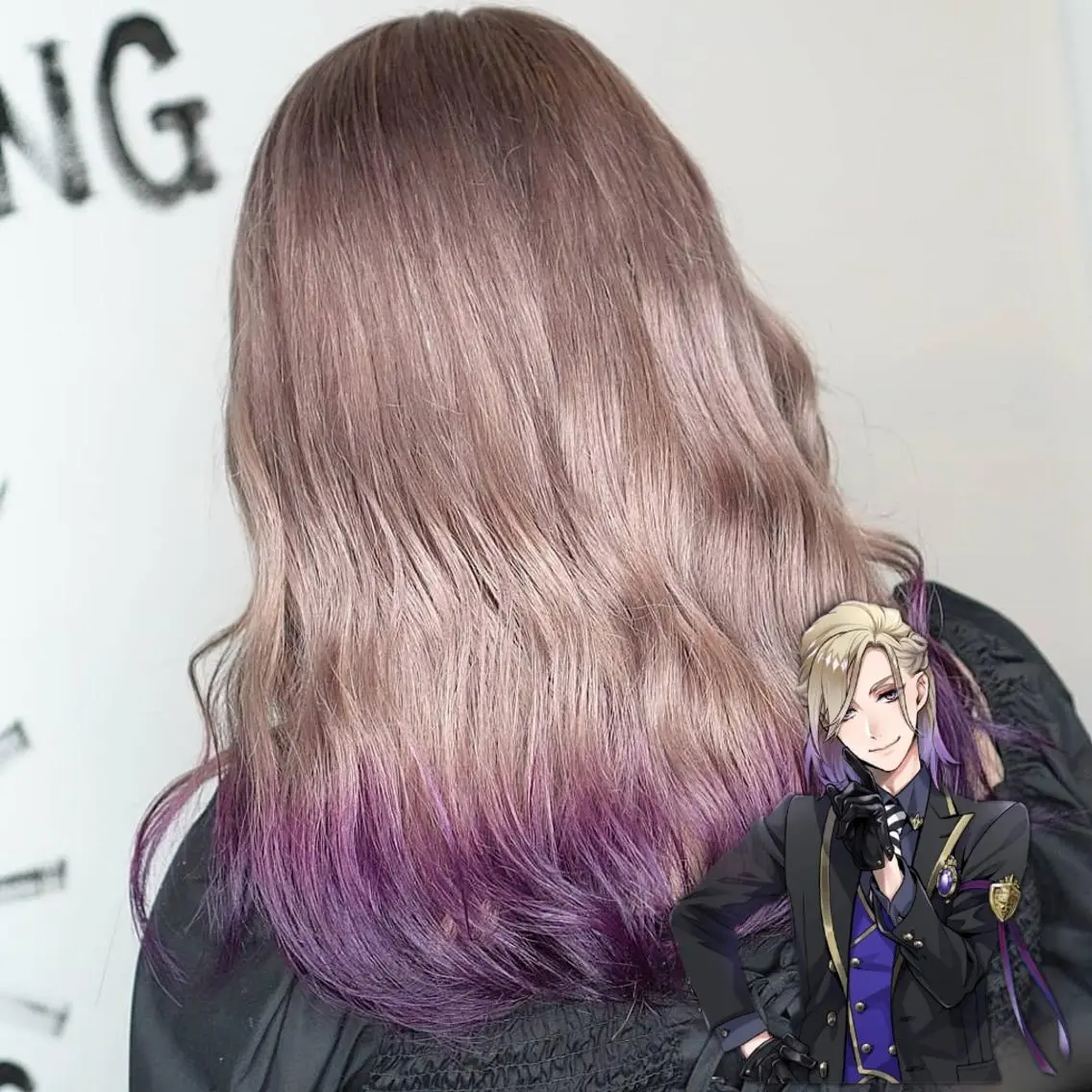 【ダメージを最小限に抑えて明るくしたい人用】高級ケアブリーチファイバープレックス＋カラーの写真