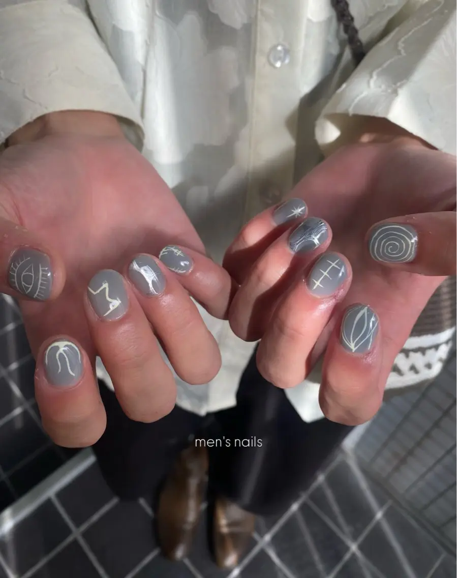 ネイル ハンドネイル フットネイル nano/きもかわ nail🐬🫧のネイルデザイン