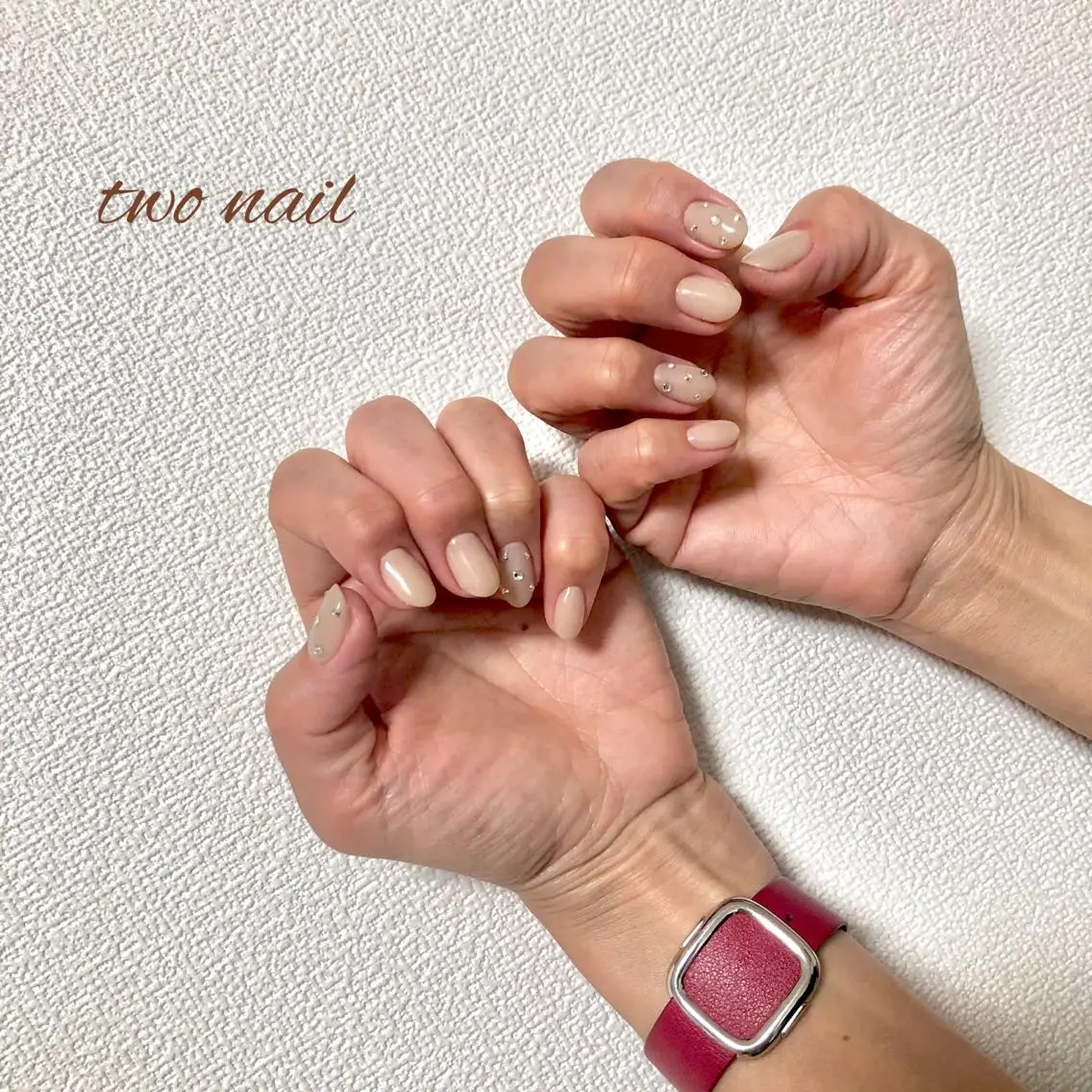 ネイル アートネイル フットネイル ハート ニュアンスネイル ハンドネイル two nailのネイルデザイン