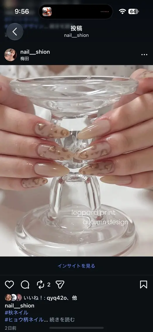 ネイル shion nail 梅田/中崎町のネイルデザイン