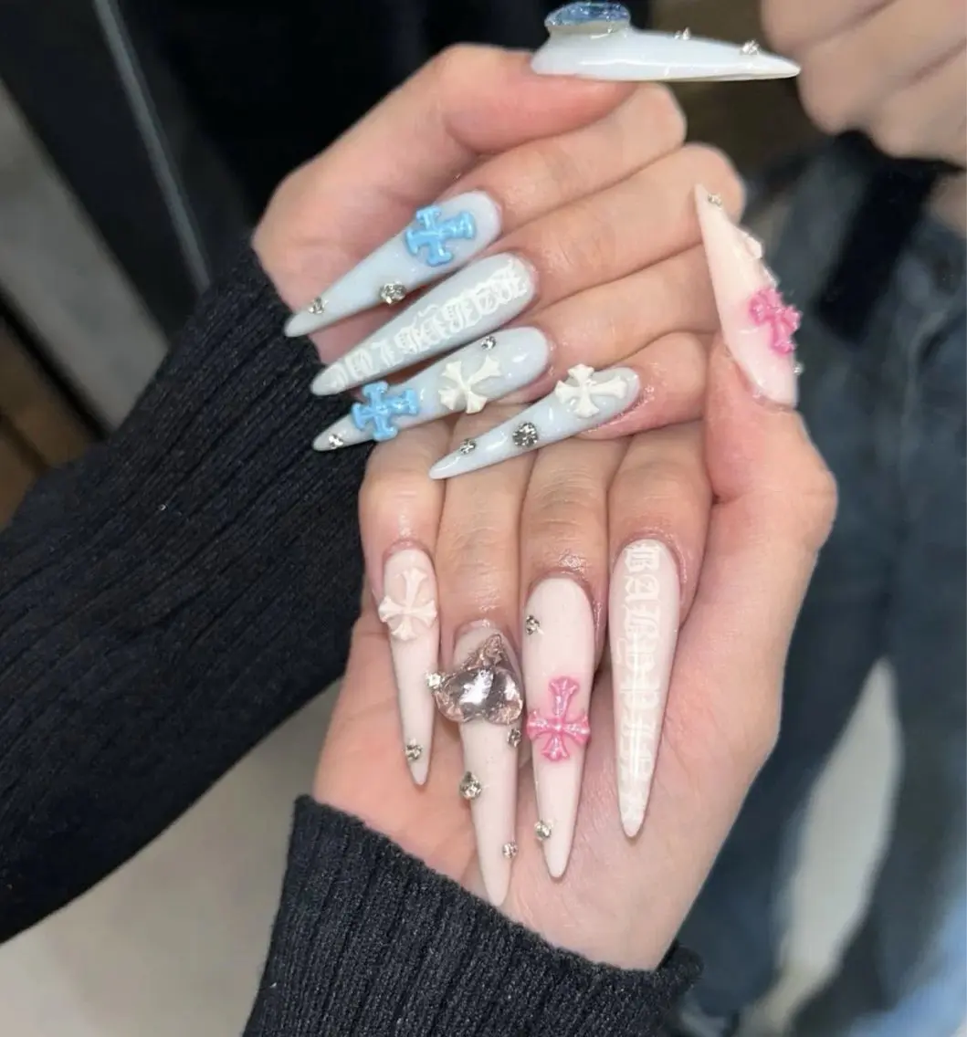 ネイル ジェルネイル 韓国ネイル 持ち込み シンプルネイル ワンホンネイル ハンドネイル 🎀Aura. Yurachanのネイルデザイン