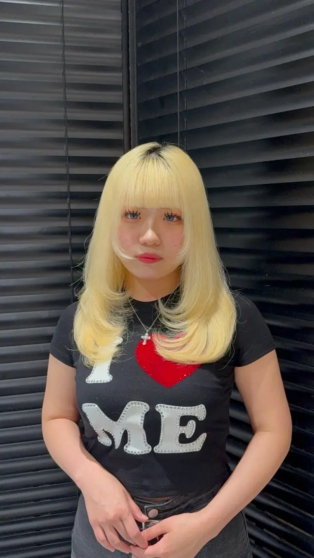 ロング ヘアアレンジ カット トリートメント ヘッドスパ 艶髪/ボブモデル 募集🫧terukaのヘアスタイル