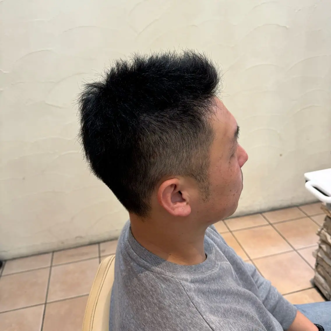 メンズカットの写真