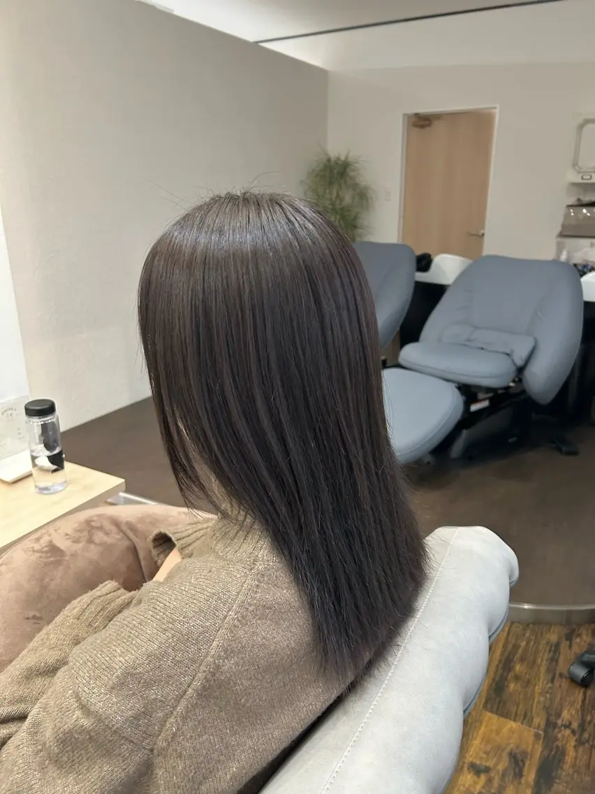ご新規様限定🌟艶カラー+トリートメント✨の写真