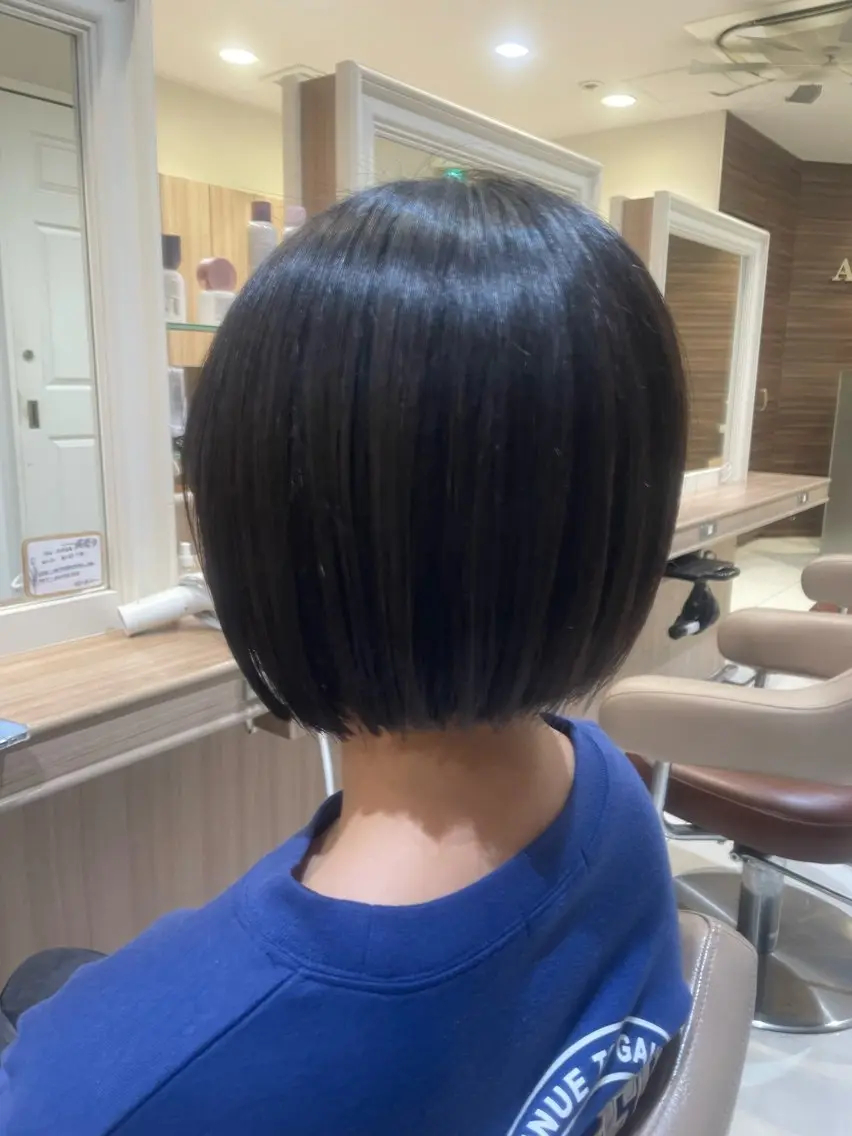 ショート パーマ カット 縮毛矯正 トリートメント 韓国ヘアメイク🎀/ 縮毛矯正✨山本媛香のヘアスタイル