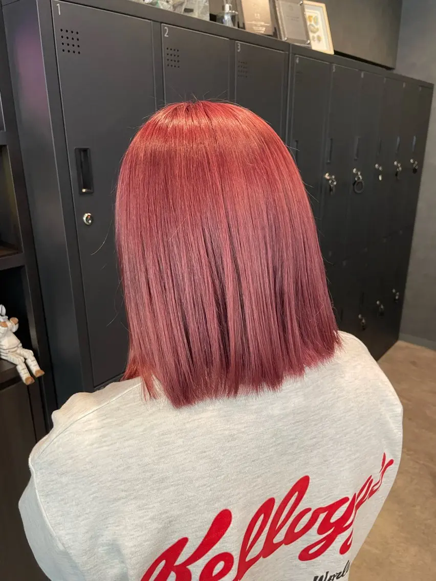 ボブ特化型美容師🌟 巻ける縮毛矯正みつきのヘアスタイル