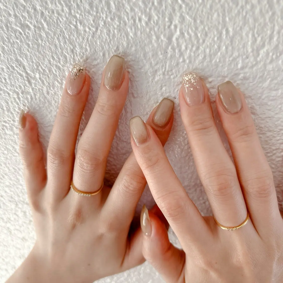 ネイル ラメ(グリッター) マグネットネイル nailsalon Asryのネイルデザイン