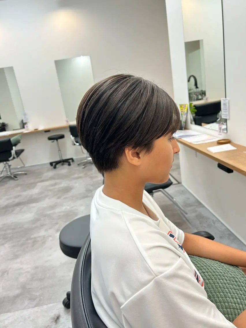 ショート ショートヘア 齋藤 真帆のヘアスタイル