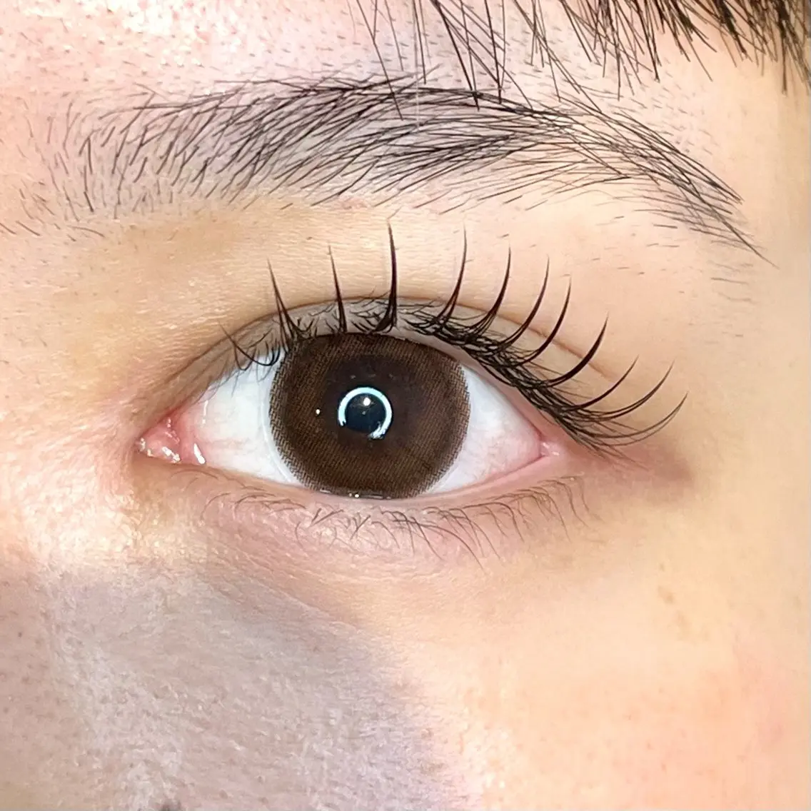 マツエク・マツパ 束感まつ毛 フラットラッシュ ナチュラル マツエク narumi .のマツエク・マツパデザイン
