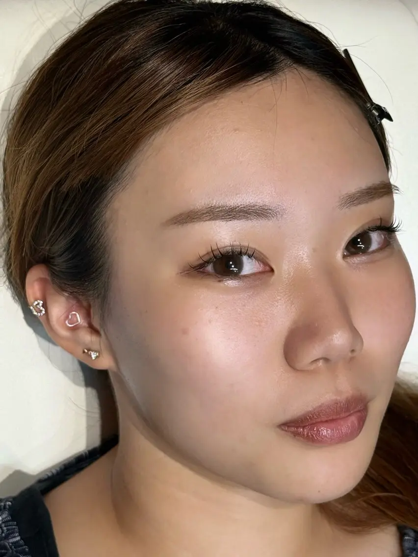 メンズ アイブロウ 眉毛ワックス脱毛 iBROW. 熊見怜奈の眉毛・アイブロウイメージ
