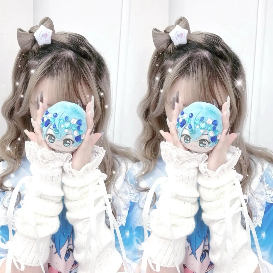 ヘアアレンジ ヘアセット ヘアアレンジエクステ 推し活 さな👶🏻のヘアスタイル