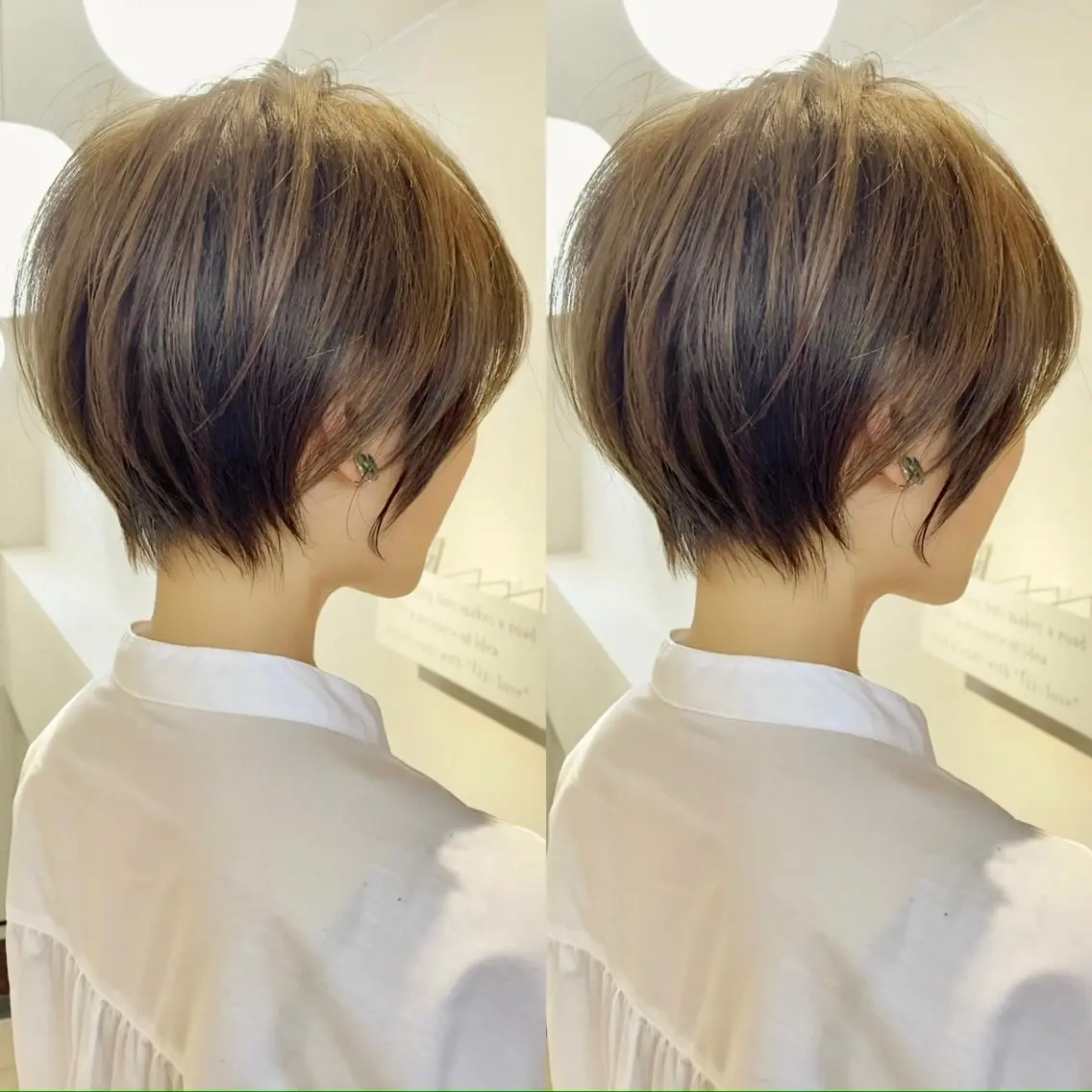 ショート カラー パーマ ヘアアレンジ メンズ キッズ ショート特化型🌟 似合わせ/カンタ✨のヘアスタイル