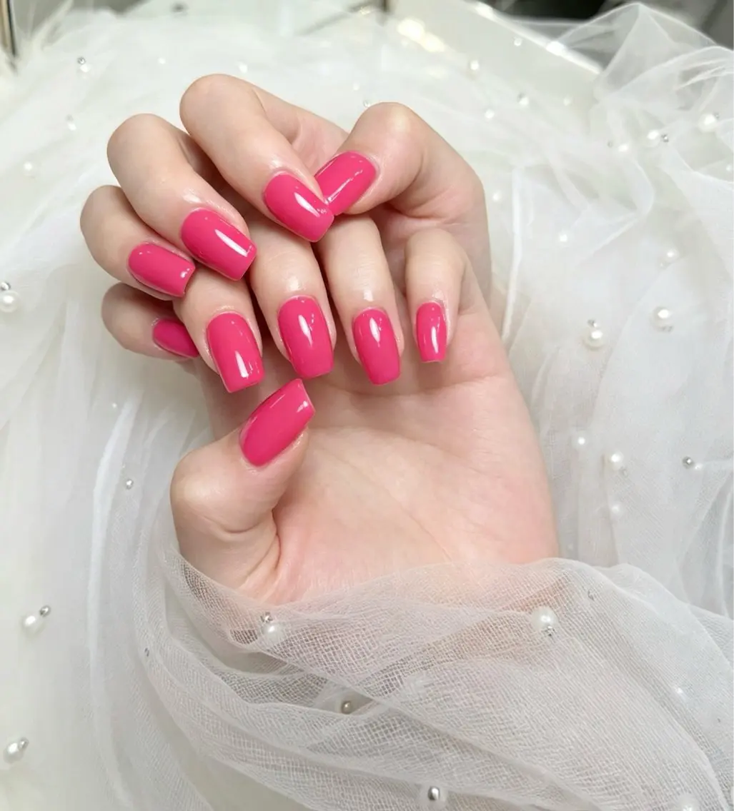 ネイル ワンカラーネイル ハンドネイル ハンドケア NEM nailstudioのネイルデザイン