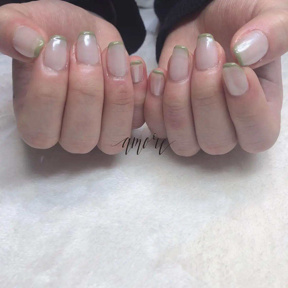 ネイル アートネイル フレンチネイル ジェルネイル ミラーネイル ニュアンスネイル You kyehwaのネイルデザイン