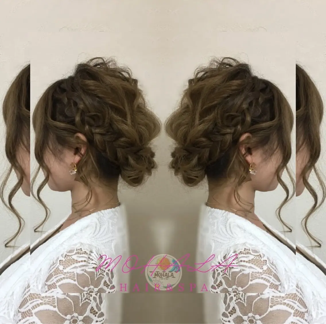 ミディアム ヘアアレンジ Yamauchi natsumiのヘアスタイル