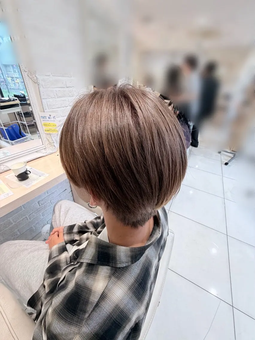 ショート カット 渡邉 尚悟のヘアスタイル