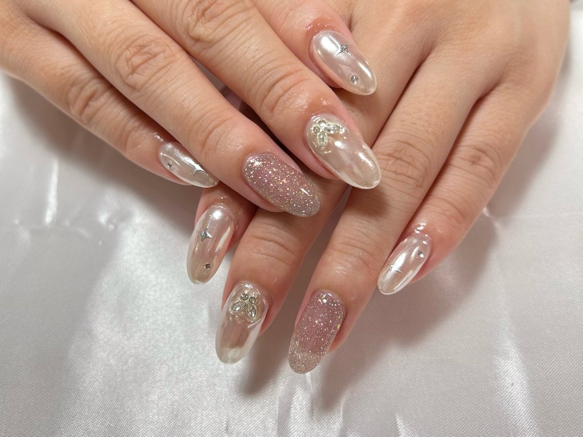 ネイル ハンドネイル nouru ☆ mikiのネイルデザイン