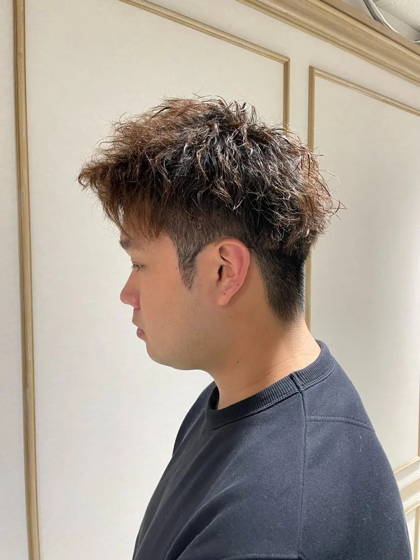 【ミニモ限定】似合わせカット＋波巻きパーマ(ツイストスパイラル、スパイラル)＋トリートメントの写真