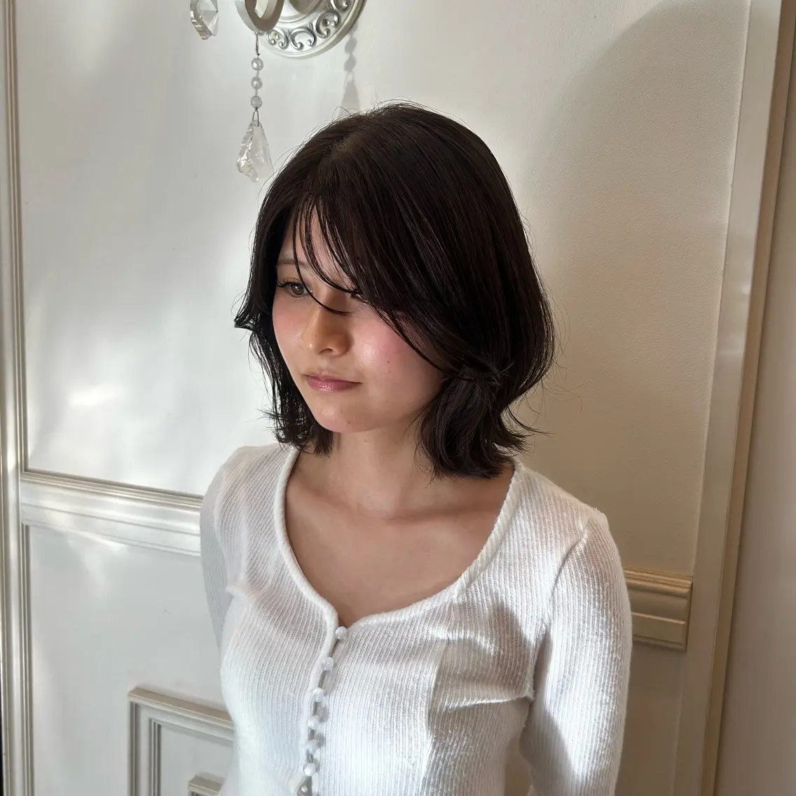 ミディアム カラー ヘアカラー 脇坂 花菜子の眉毛・アイブロウイメージ