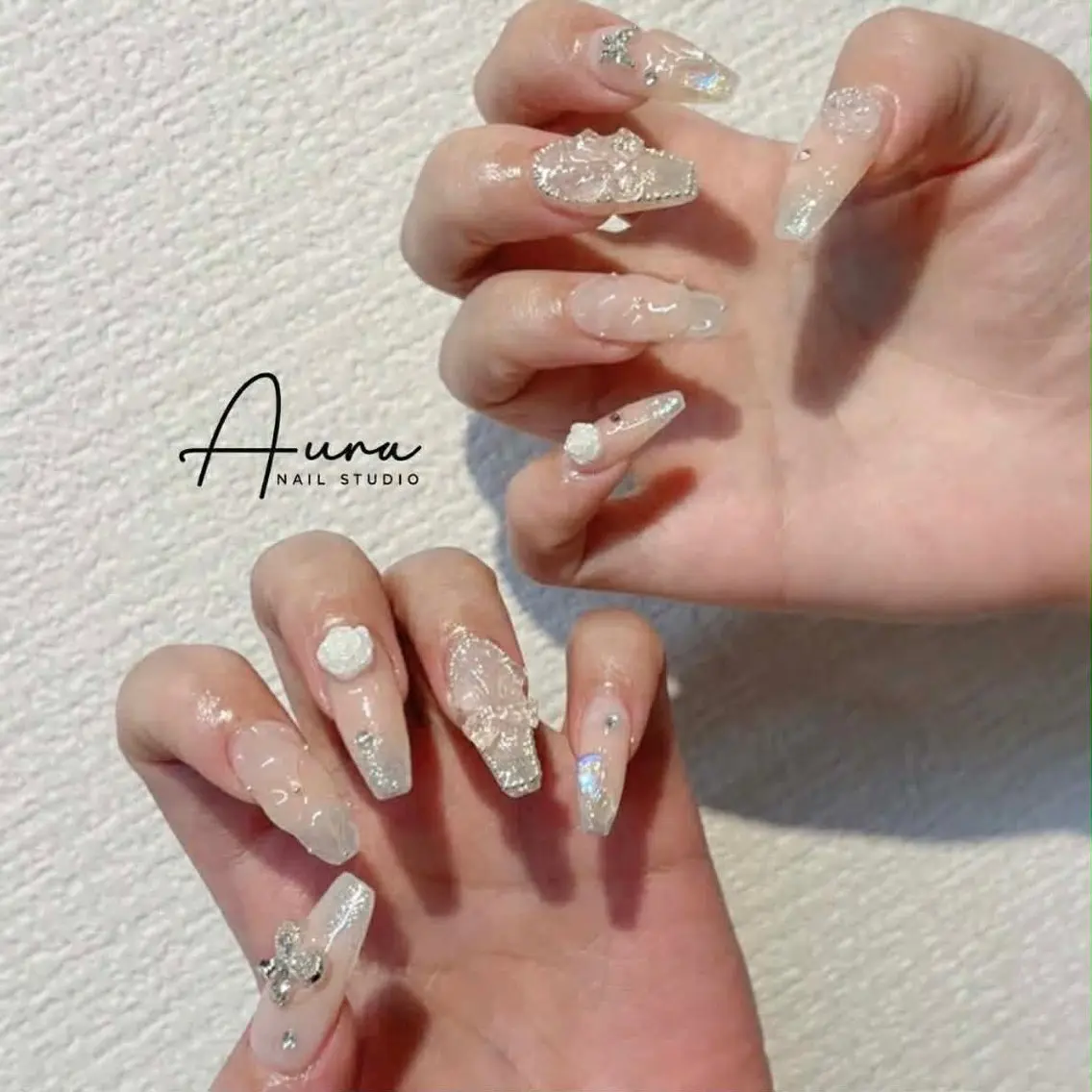 ネイル ハンドネイル Aura Nail HanNaのネイルデザイン