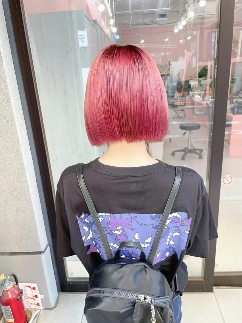 ショート ボブ 金田 颯太のヘアスタイル